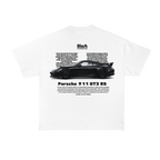 Black Porsche Oversized T-Shirt