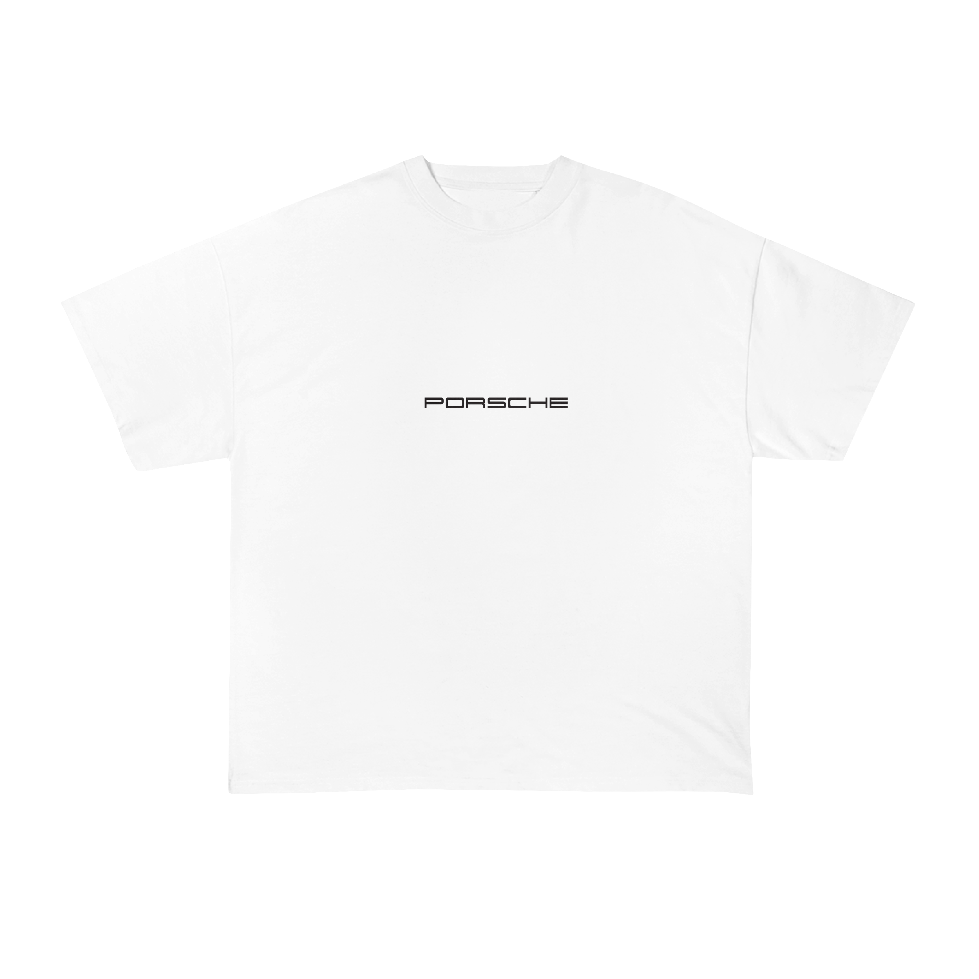 Black Porsche Oversized T-Shirt