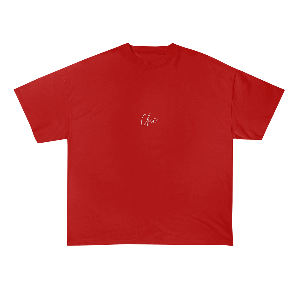 Bold Oversized T-Shirt (Red)