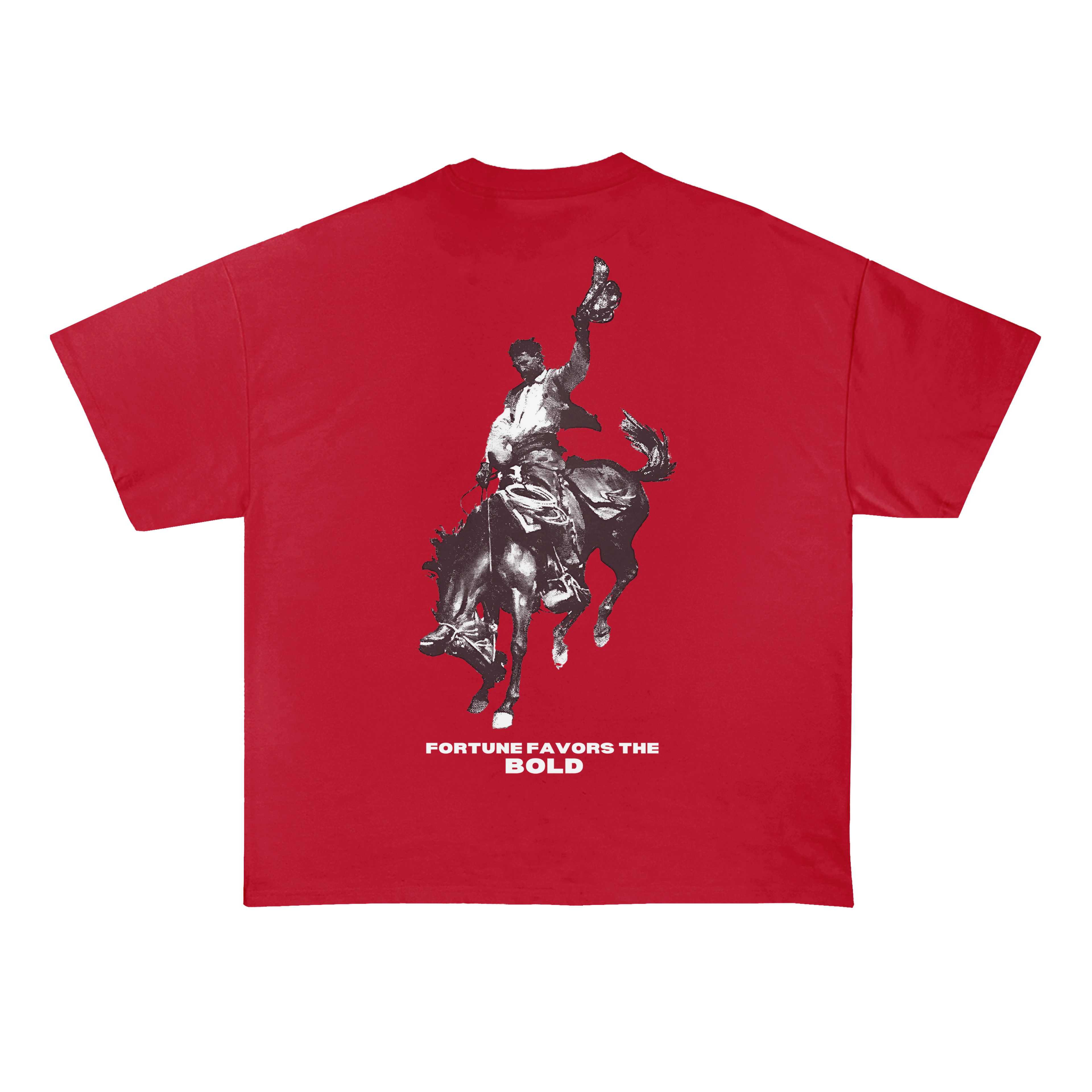 Bold Oversized T-Shirt (Red)