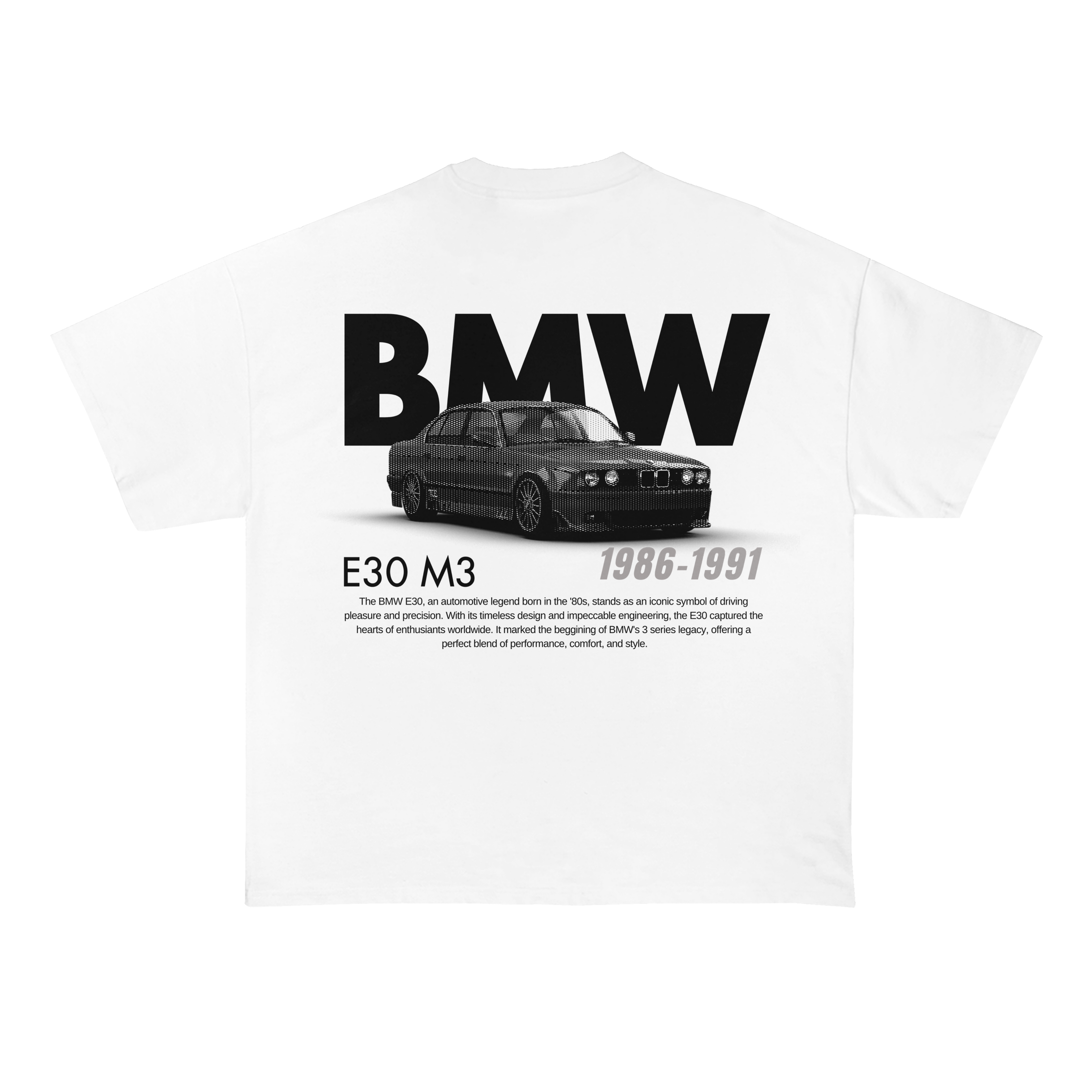 BMW E30 M3 Oversized T-Shirt